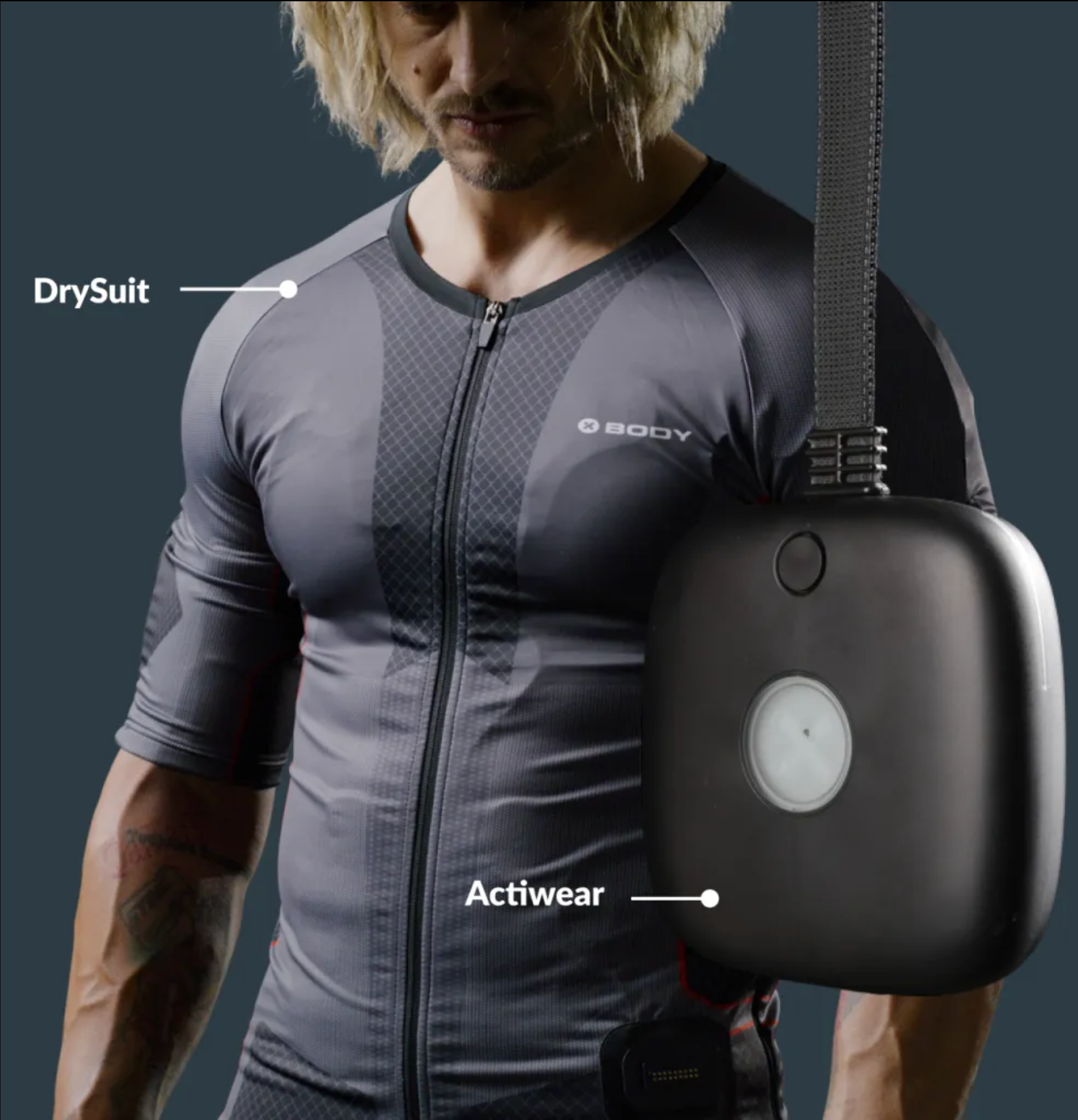 XBody DrySuit alongside its Actiwear unit